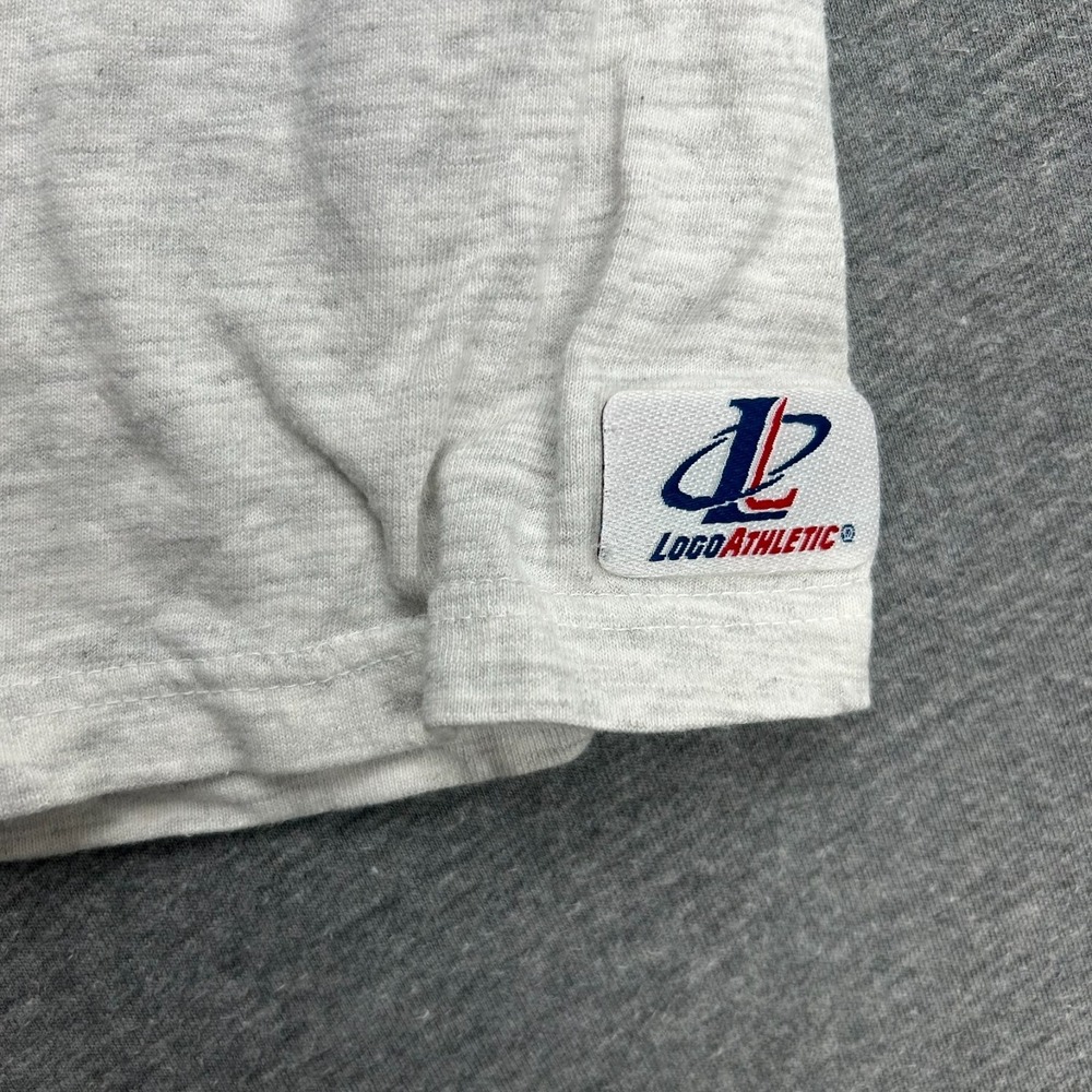 Cleveland Indians Chief Wahoo Gray Short Sleeve Tshirt Unisex Medium? 1995 MLB - Picture 5 of 16